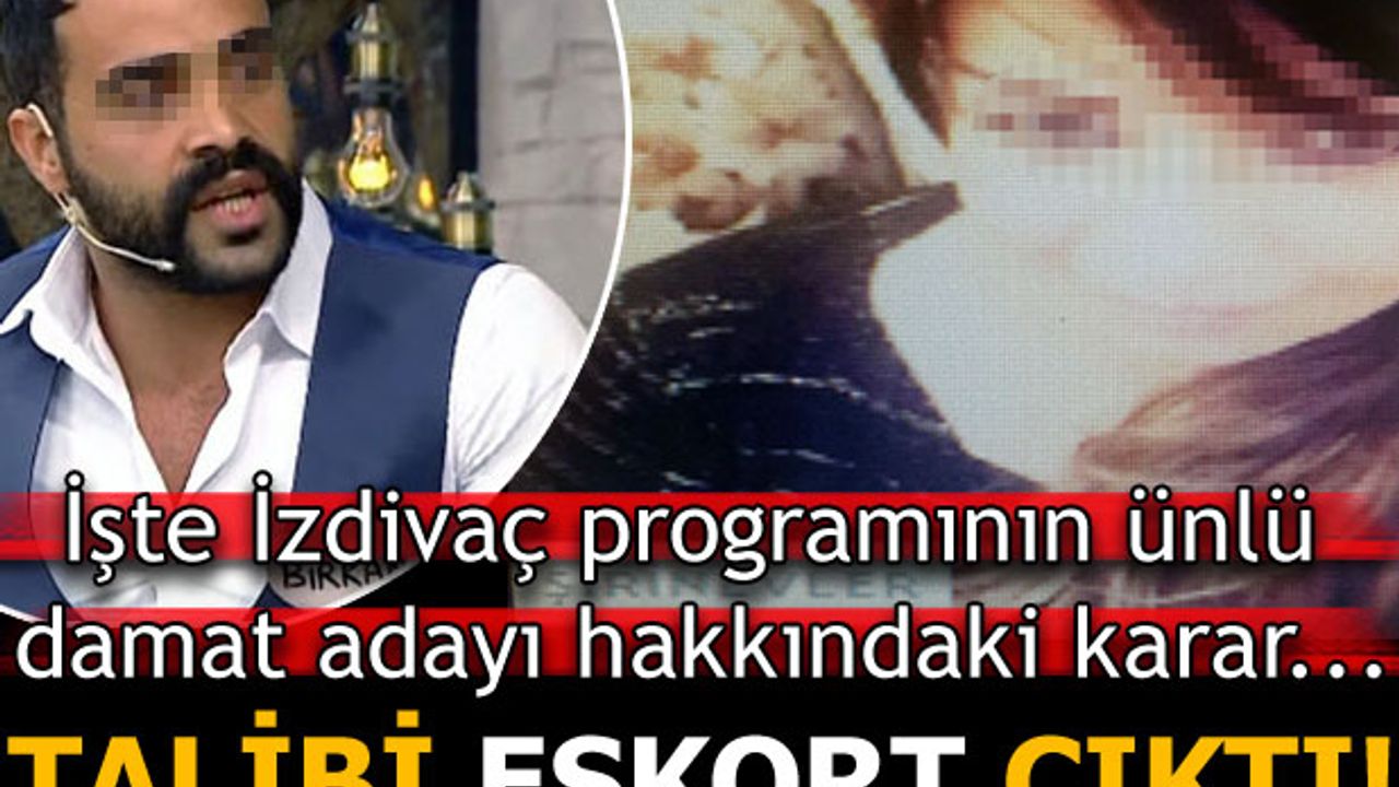 İzdivacın damat adayı Birkan K. hakkında karar...