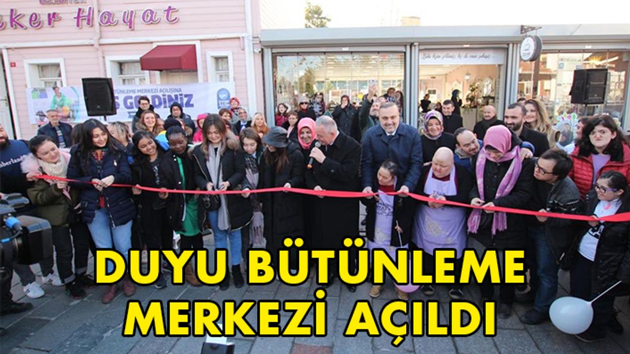 Eyüpsultan'da Duyu Bütünleme Terapi Merkezi açıldı