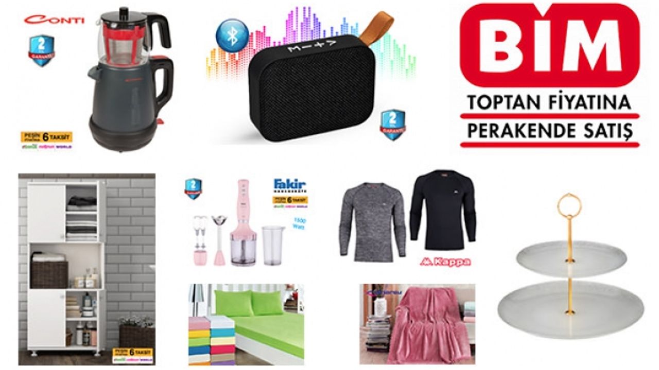 15 Şubat Cuma BİM aktüel ürünleri!