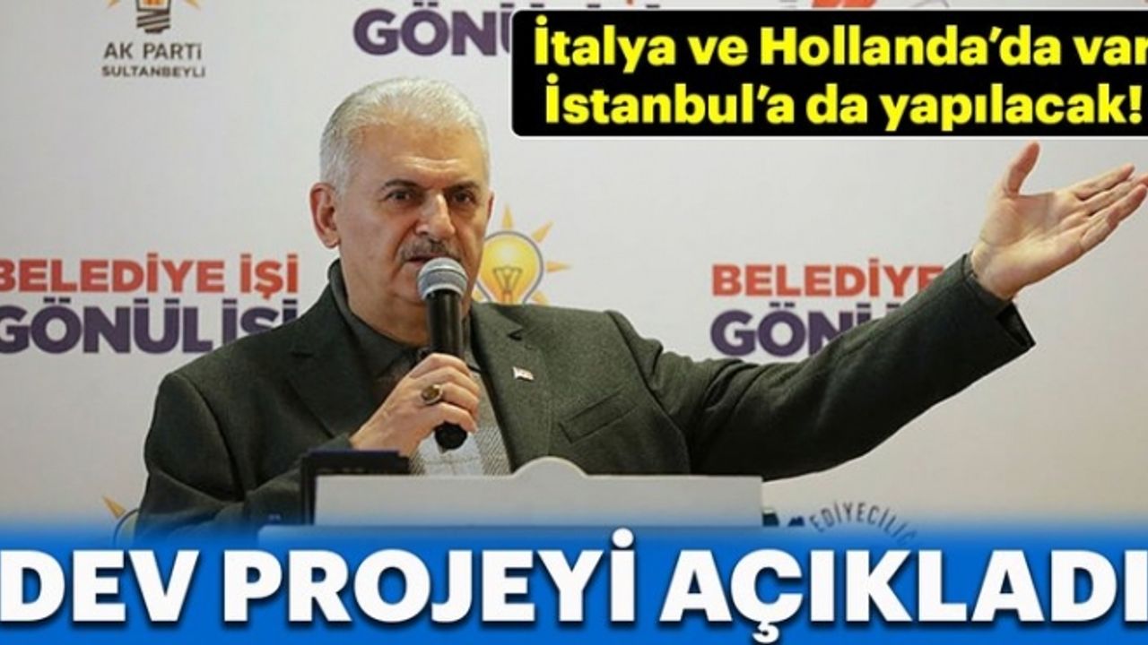 Binali Yıldırım'ın İstanbul Boğazı'na yüzen sahne projesi