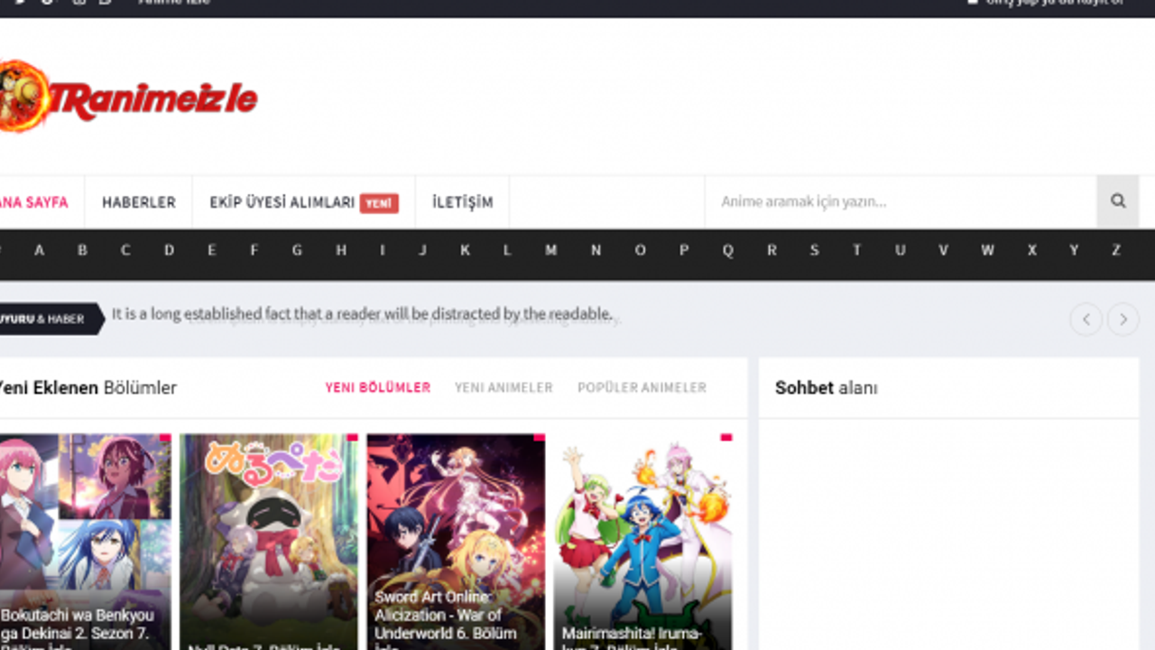 Anime önerileriyle, beğeninize uygun animelere ulaşın