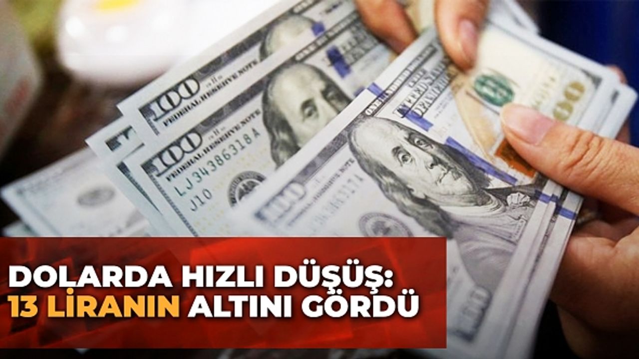 Cumhurbaşkanı Erdoğan'ın Açıklaması Sonrası Dolar Düşüşe Geçti: 12,50 Seviyesine Geriledi