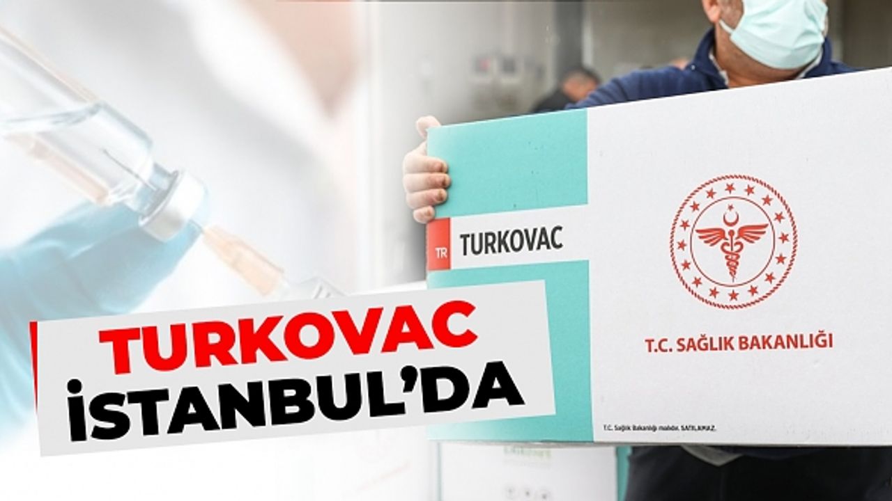TURKOVAC'ın ilk sevkiyatı İstanbul'a ulaştı
