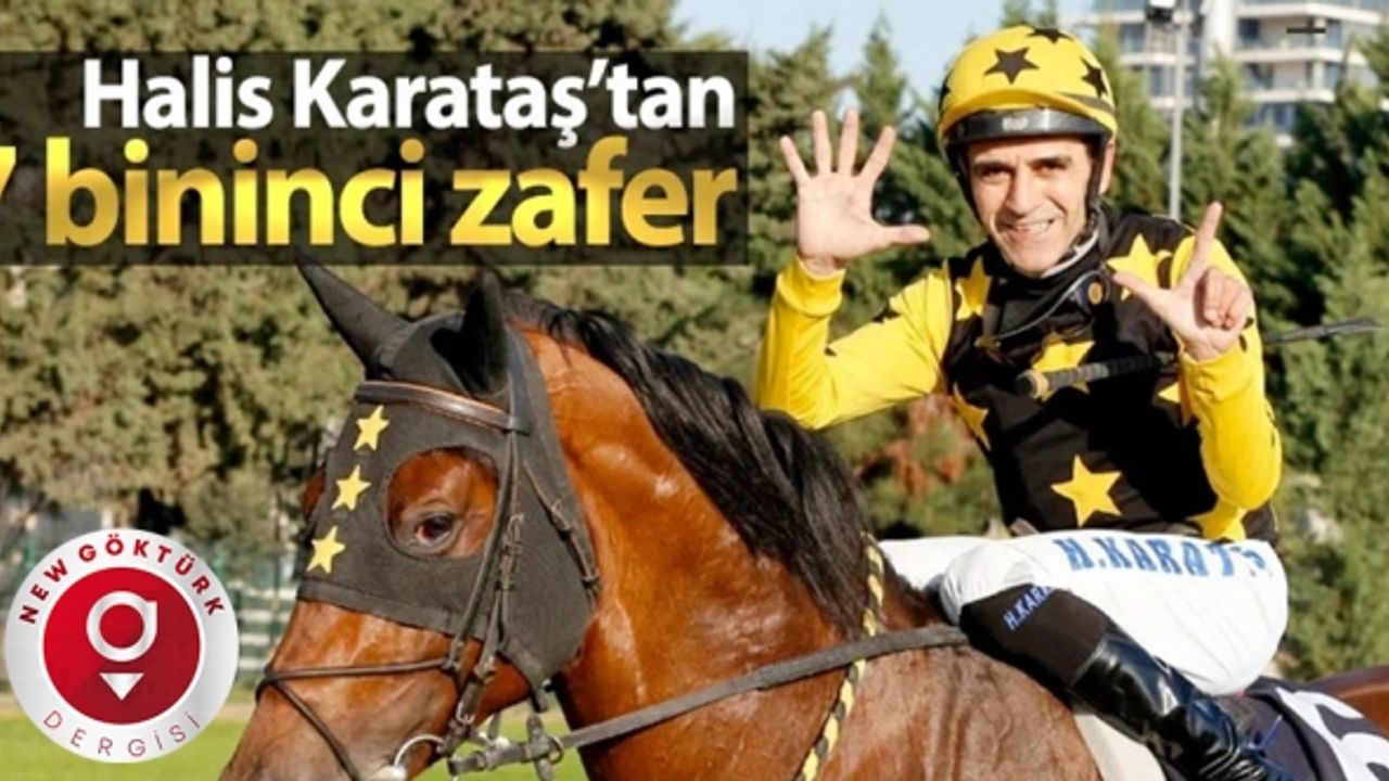 Halis Karataş 7 bininci yarışını kazandı