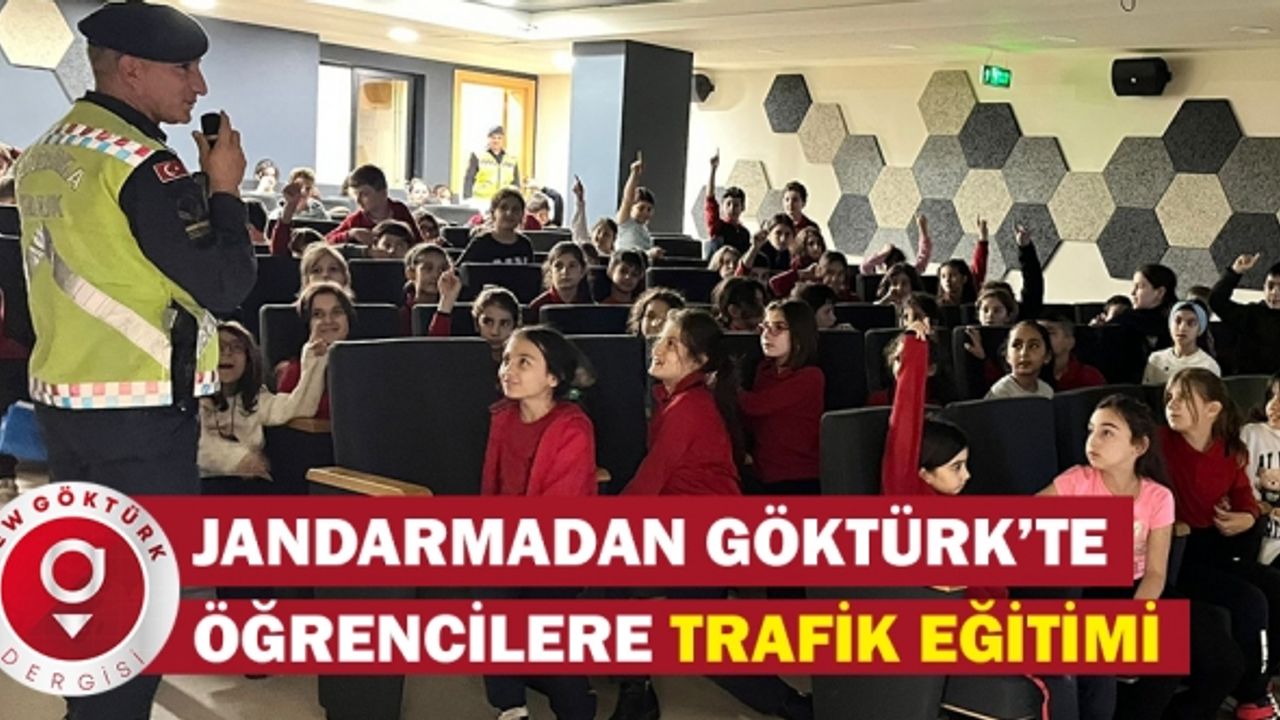 Jandarma'dan İlkokul Öğrencilerine Trafik Eğitimi