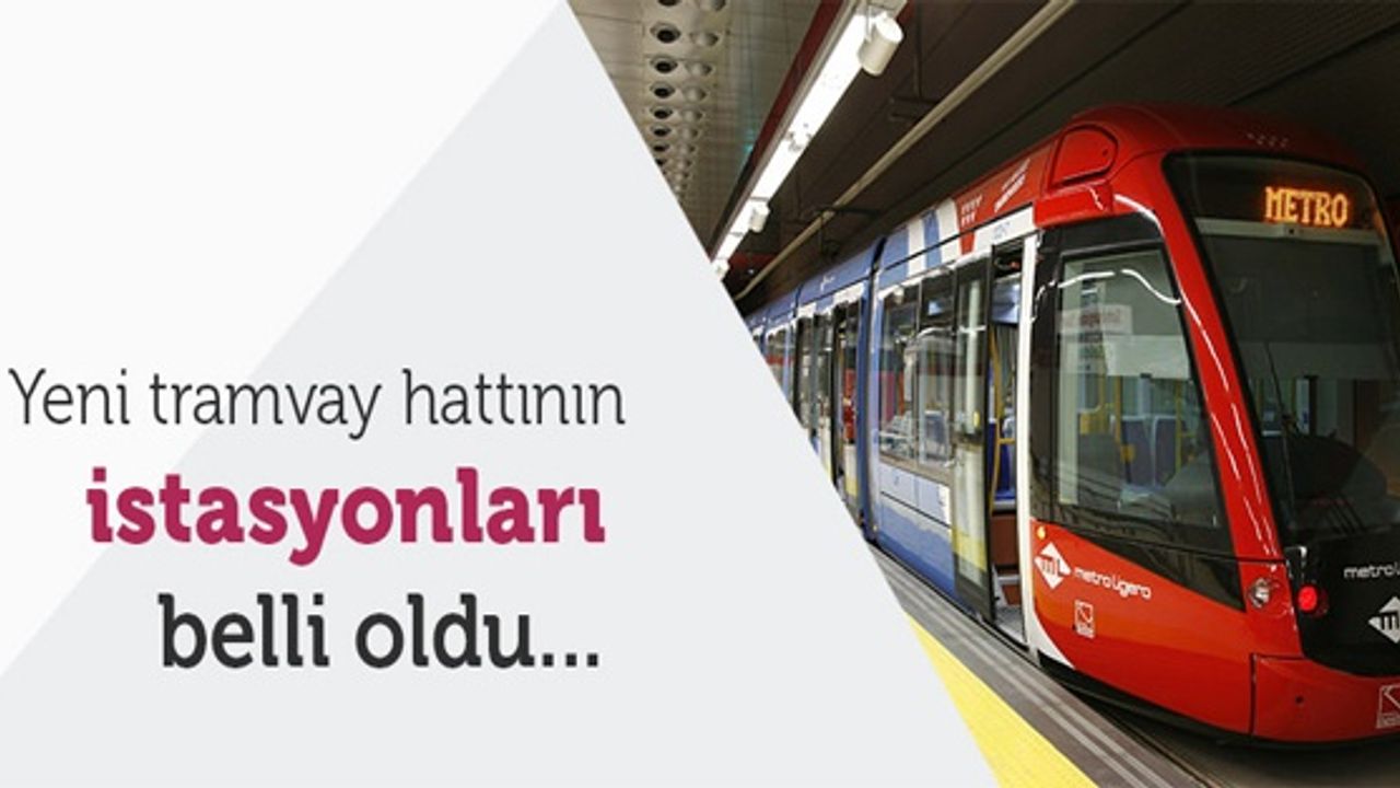 Eminönü Alibeyköy tramvay hattı güzergahı belli oldu