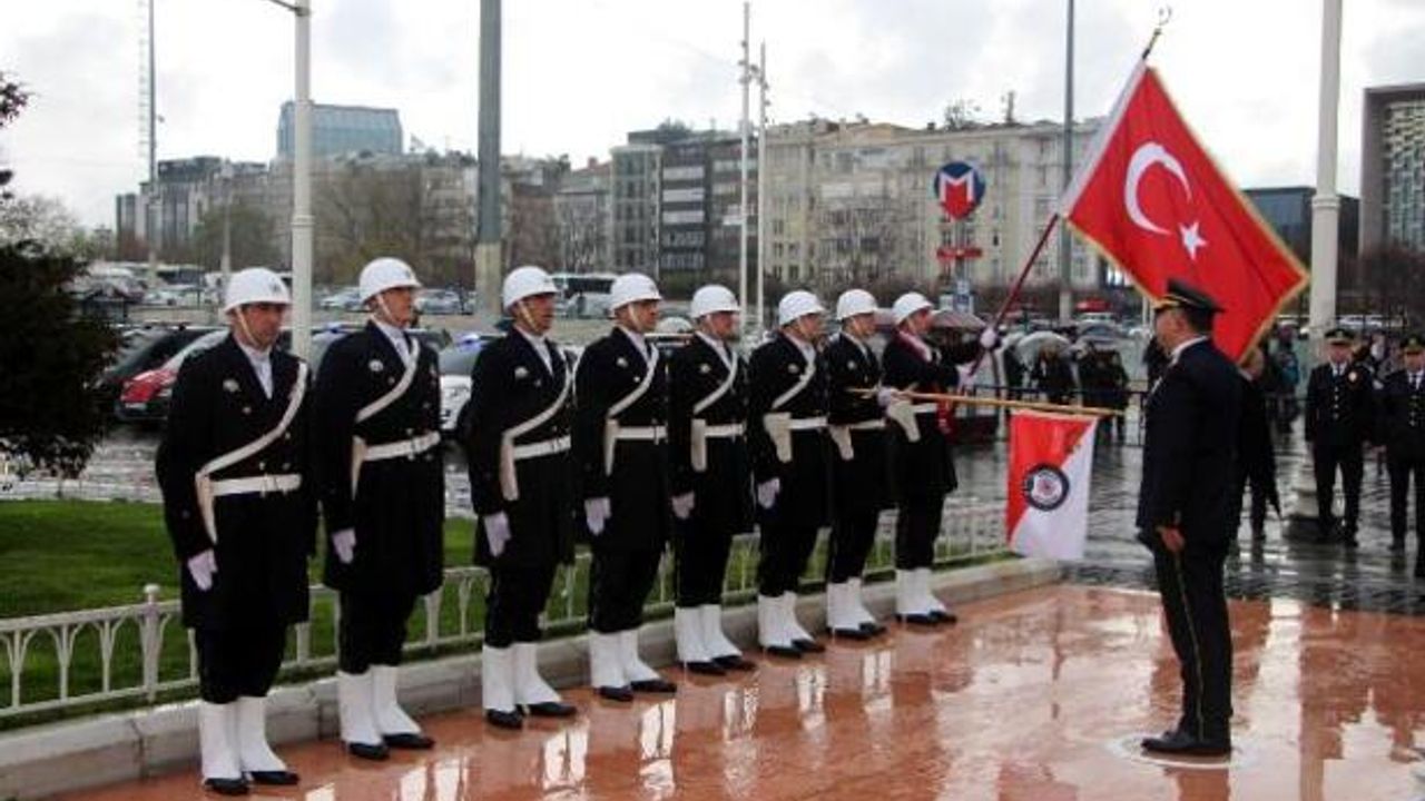 Türk Polis Teşkilatının kuruluşunun 178. yılı Taksim'de kutlandı
