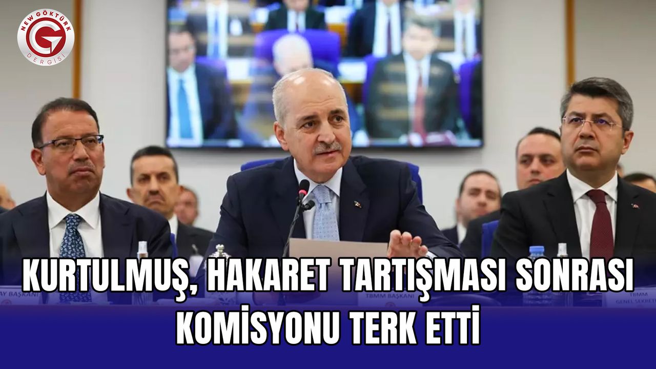 Kurtulmuş, hakaret tartışması sonrası komisyonu terk etti