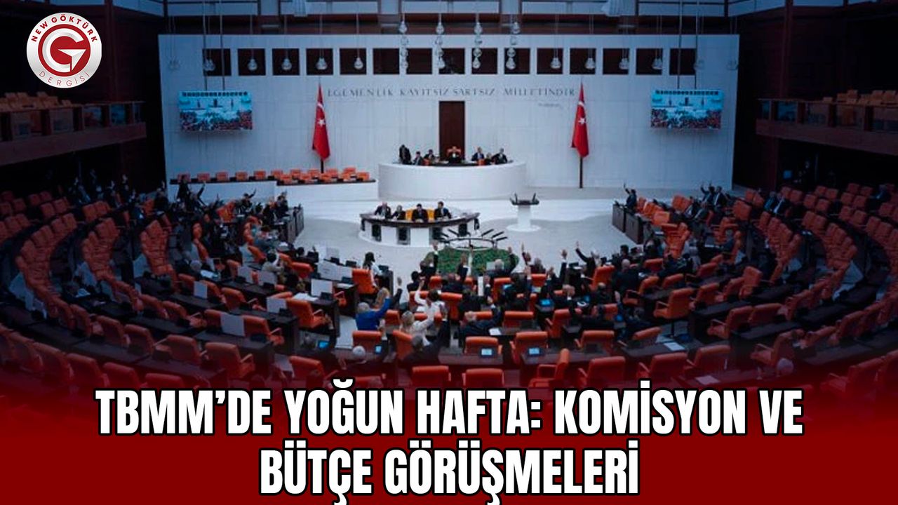 TBMM’de yoğun hafta: Komisyon ve bütçe görüşmeleri