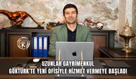 Uzunlar Gayrimenkul, Göktürk'teki yeni ofisinde