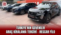 Türkiye’nin Güvenilir Araç Kiralama Tercihi - Rescar Filo