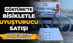 Göktürk'te Bisikletli uyuşturucu satıcısı yakalandı