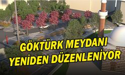 Göktürk Meydanı yeniden düzenleniyor