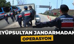 Eyüpsultan Jandarmadan Operasyon