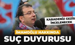 İBB Başkanı Ekrem İmamoğlu hakkında suç duyurusu! Karadeniz gezisi incelenecek