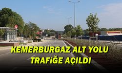 Kemerburgaz Alt Yolu Trafiğe açıldı