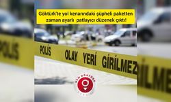 Göktürk'te zaman ayarlı patlayıcı düzenek