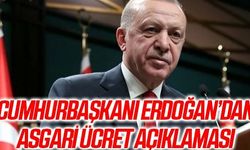 Cumhurbaşkanı Erdoğan’dan ‘asgari ücret’ açıklaması