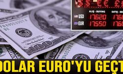 Euro/dolar paritesi 1’in altına indi