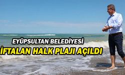 Eyüpsultan Belediyesi Çiftalan Halk Plajı açıldı