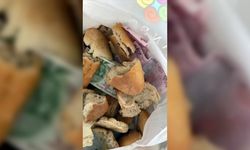 Kemerburgaz'da Dilencilerin yeni oyunu! Ekmeklerin arasından 2 bin 400 TL çıktı
