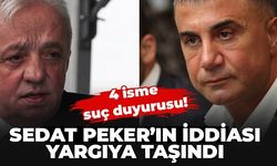 Sedat Peker’in ‘Mehmet Cengiz’ iddiası yargıya taşındı: 4 isme suç duyurusu!