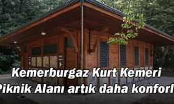Kemerburgaz Kurt Kemeri Piknik Alanı artık daha konforlu