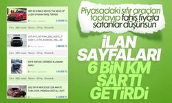 Sahibinden.com'da, '6 bin kilometre' ve 'sıfır araç' düzenlemesi