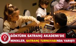 Göktürk Satranç Akademi'de Minikler, satranç turnuvasında yarıştı