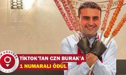 TikTok'tan CZN Burak'a Türkiye'nin 1 numarası ödülü