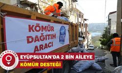 Eyüpsultan'da 2 bin aileye kömür desteği
