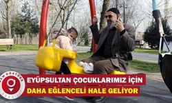 Parklarımız çocuklarımız için daha eğlenceli hale geliyor
