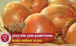 TZOB açıkladı: 2022’nin zam şampiyonu fiyatını 4’e katlayan kuru soğan
