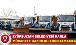 Eyüpsultan Belediyesi karla mücadele hazırlıklarını tamamladı