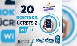 Eyüpsultan'da Ücretsiz 20 Wİ-Fİ noktasında 1 milyon oturum açıldı