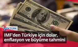 IMF'den Türkiye için dolar, enflasyon ve büyüme tahmini