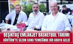 Beşiktaş Emlakjet Basketbol Takımı, Göktürk'te sezon sonu yemeğinde bir araya geldi