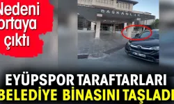 Eyüpspor Taraftarları Eyüpsultan Belediyesi Binasına Taşlı Saldırı Gerçekleştirdi