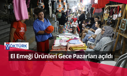 El Emeği Ürünleri Gece Pazarları açıldı