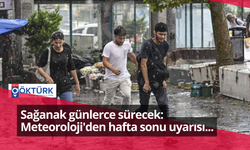 Sağanak günlerce sürecek: Meteoroloji'den hafta sonu uyarısı...