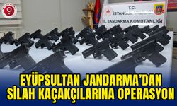 Eyüpsultan Jandarma’dan  Silah Kaçakçılarına Operasyon