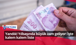 Yandık! Yılbaşında büyük zam geliyor: İşte kalem kalem liste