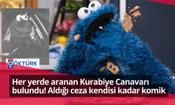 Her yerde aranan Kurabiye Canavarı bulundu! Aldığı ceza kendisi kadar komik