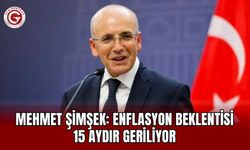 Mehmet Şimşek: Enflasyon Beklentisi 15 Aydır Geriliyor