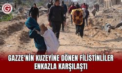 Gazze'nin Kuzeyine Dönen Filistinliler Enkazla Karşılaştı