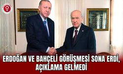 Erdoğan ve Bahçeli görüşmesi sona erdi, açıklama gelmedi