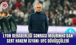 Lyon beraberliği sonrası Mourinho'dan sert hakem isyanı: UFC dövüşçüleri gibiydi