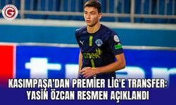 Kasımpaşa'dan Premier Lig'e transfer: Yasin Özcan resmen açıklandı