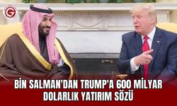 Bin Salman'dan Trump'a 600 milyar dolarlık yatırım sözü