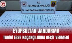 Eyüpsultan Jandarma, Tarihi Eser Kaçakçılığına Geçit Vermedi